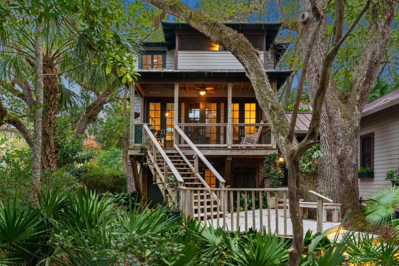 The Treehouse - 116 Florence Street St. Simons Island Bagian luar foto