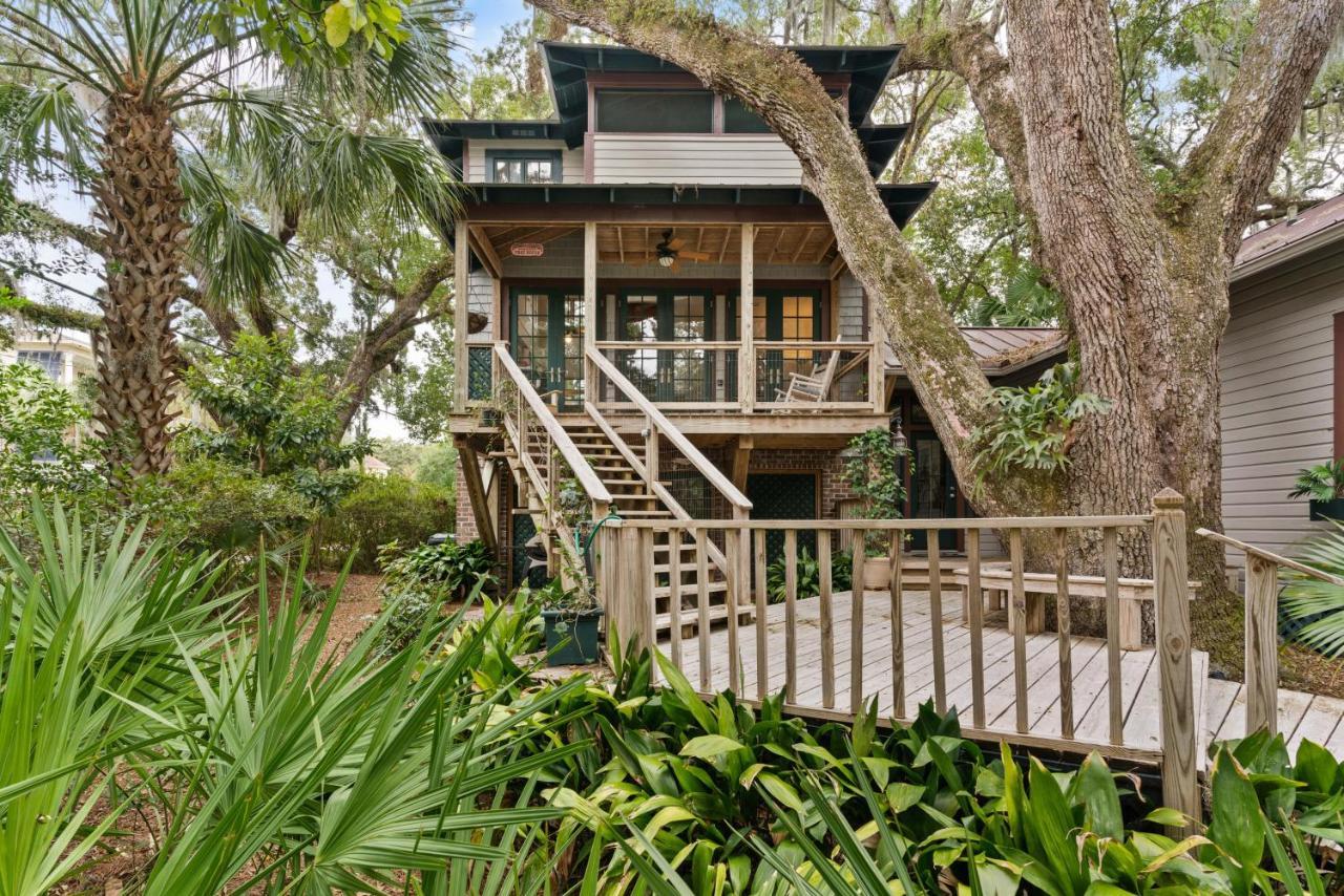The Treehouse - 116 Florence Street St. Simons Island Bagian luar foto